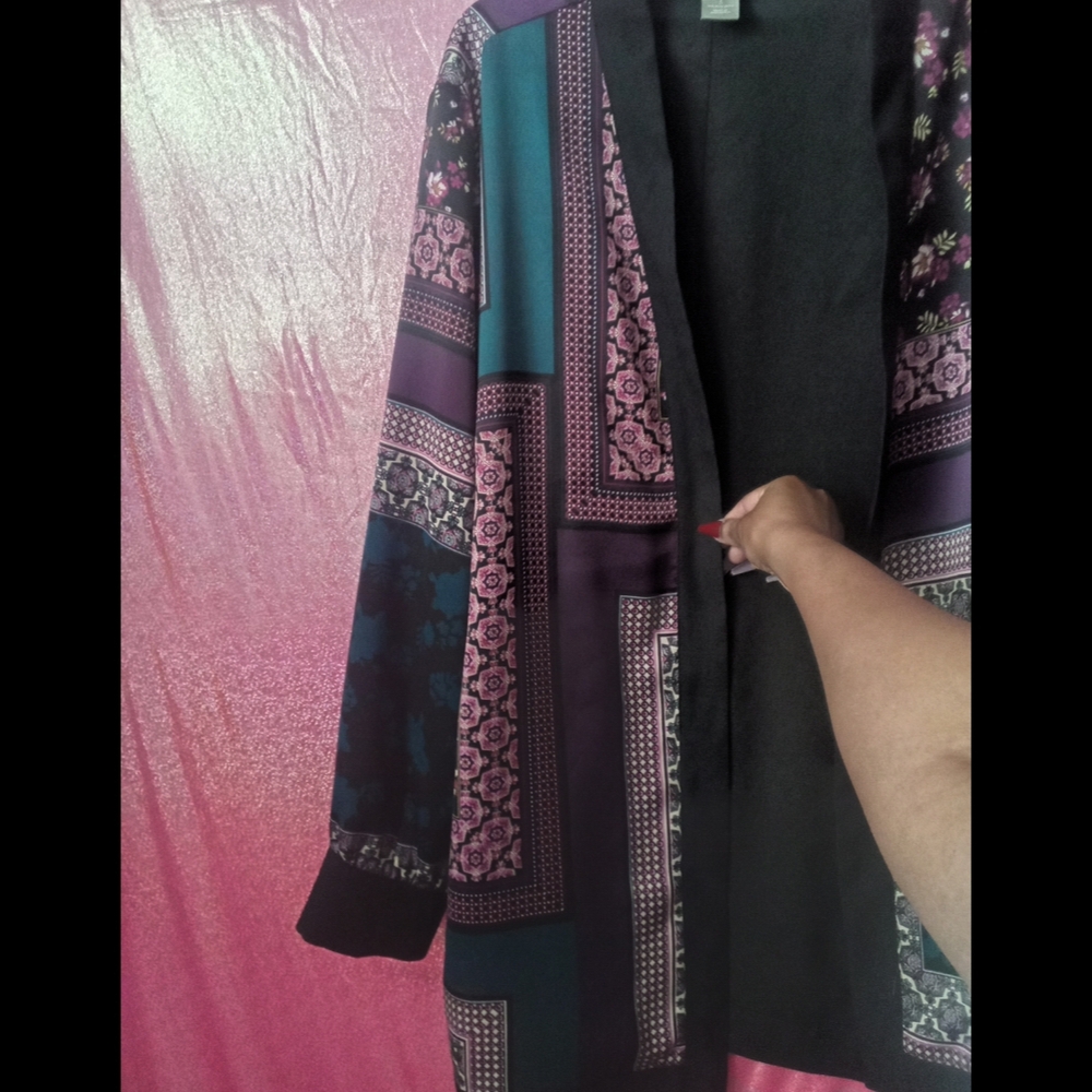 🆕 LISTING!! CHICO'S PATTERNED PRINTED BLAZER - image 3